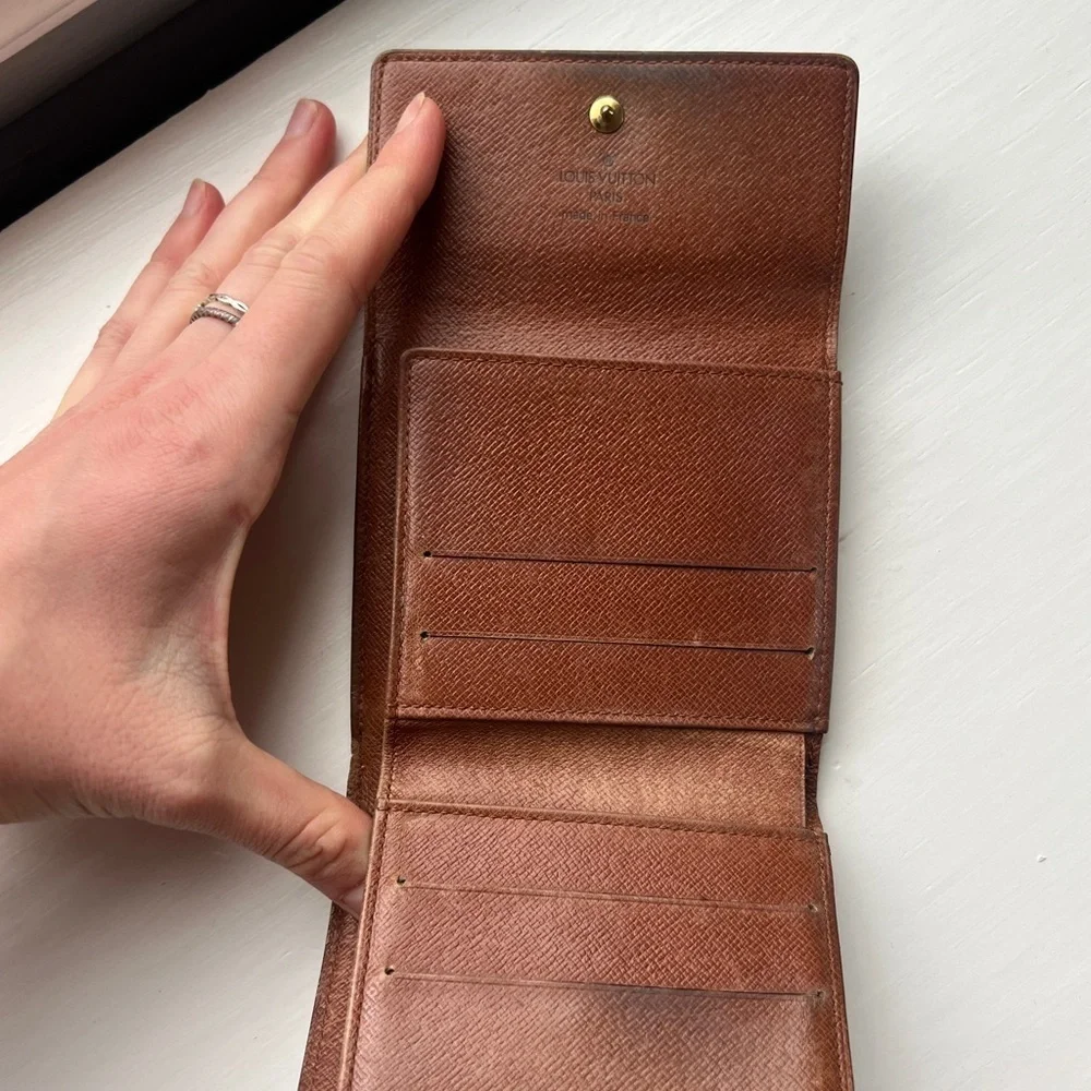 Louis Vuitton Brown Monogram Wallet - Picture 6 of 8